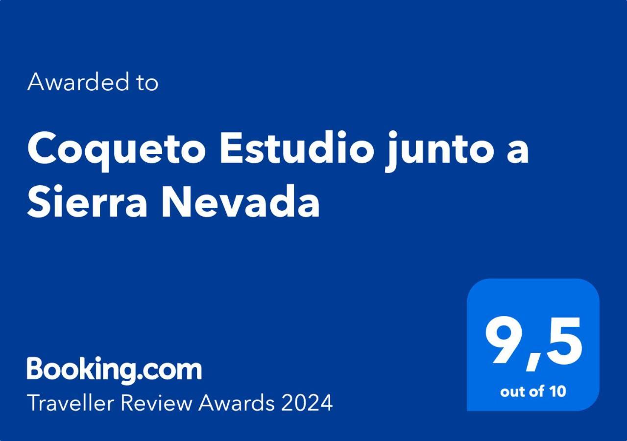 Coqueto Estudio Junto A Sierra Nevada Guejar-Sierra Εξωτερικό φωτογραφία